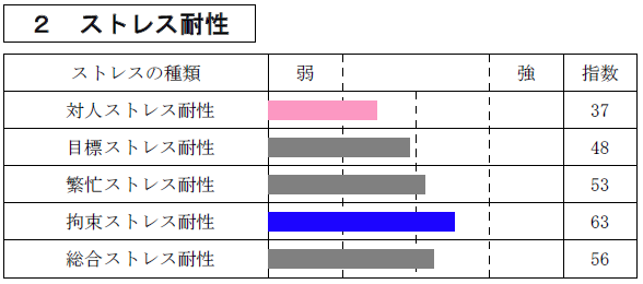 採用適性検査 ストレス耐性